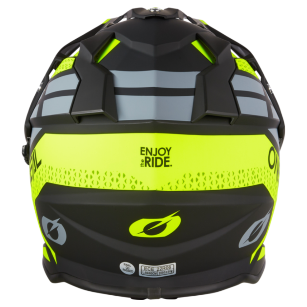 MC Auto: O'Neal Sierra R V.24 Yellow/Black/Grey Helmet