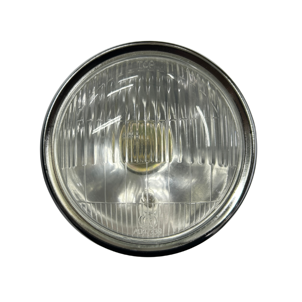 Aftermarket CGL Black Plastic HeadLight
