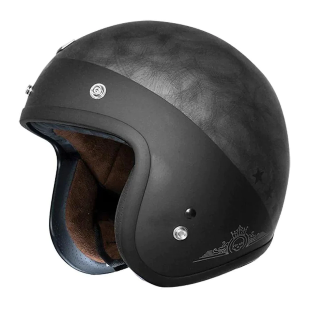 MC Auto: Origine Primo Rocker Silver Helmet