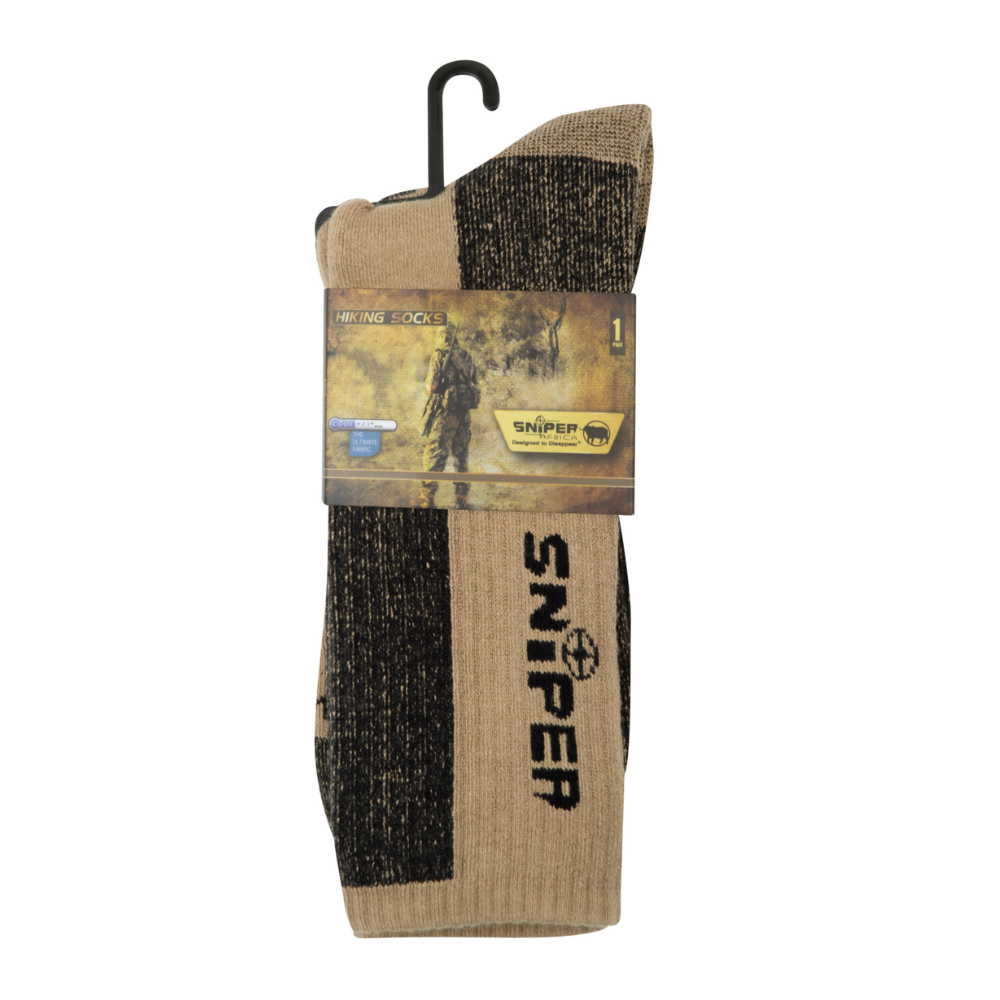 Sniper Africa Coolmax Khaki Socks