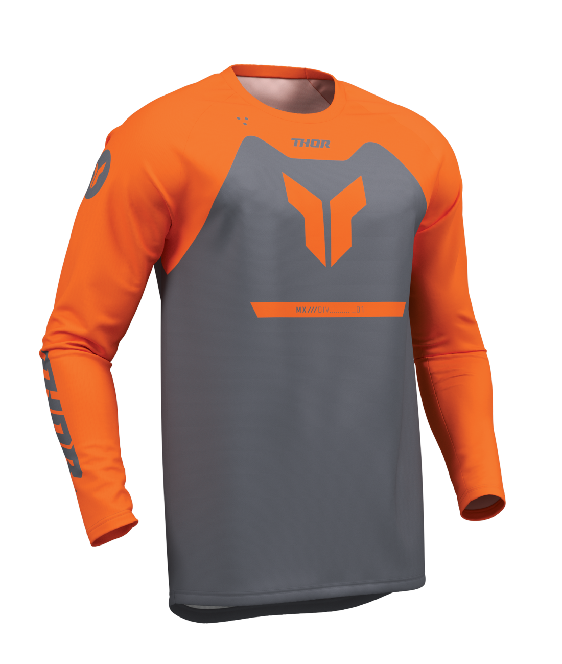 Thor RideMode Menace Charcoal Jersey