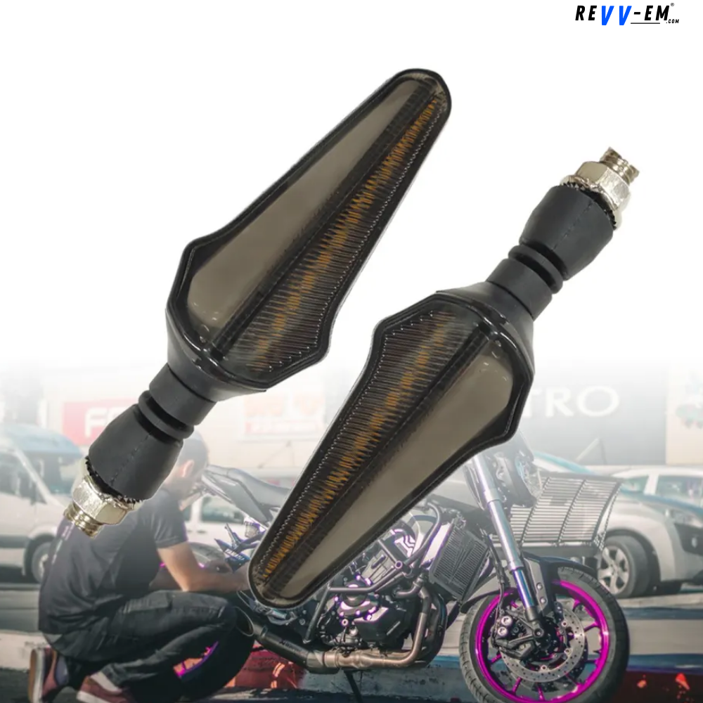 REVV-EM® Motorcycle Amber LED Indicators