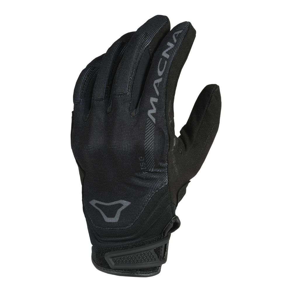 Macna Recon Black Motorcycle Gloves