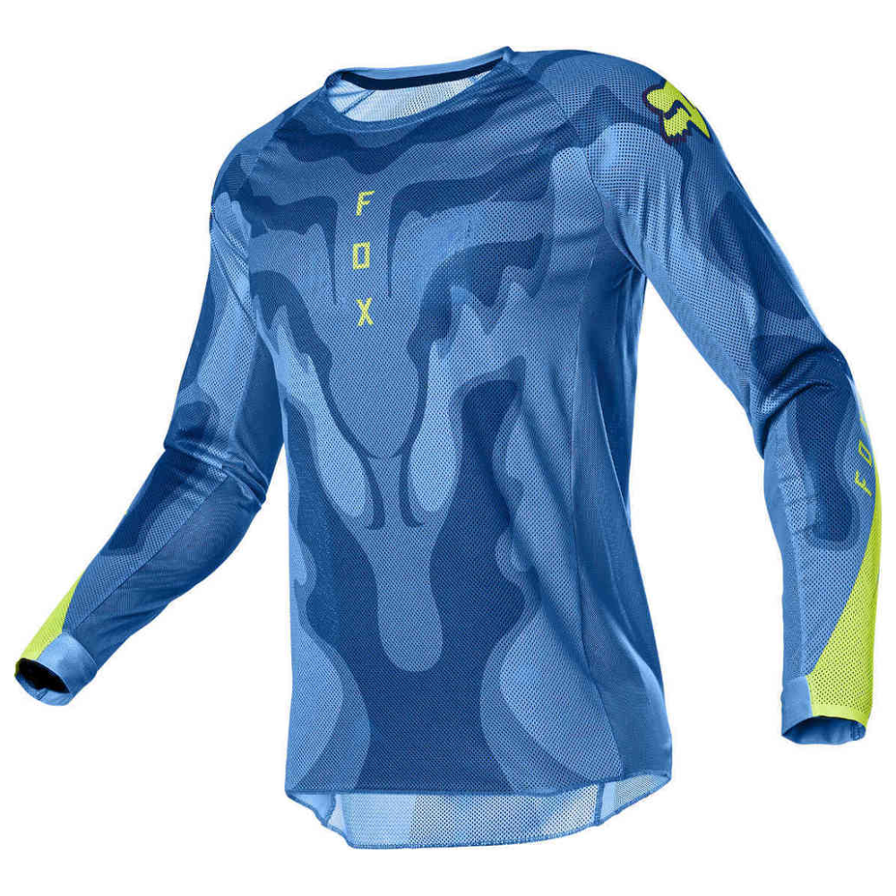 MC Auto: Fox Airline Exo Blue/Yellow Jersey