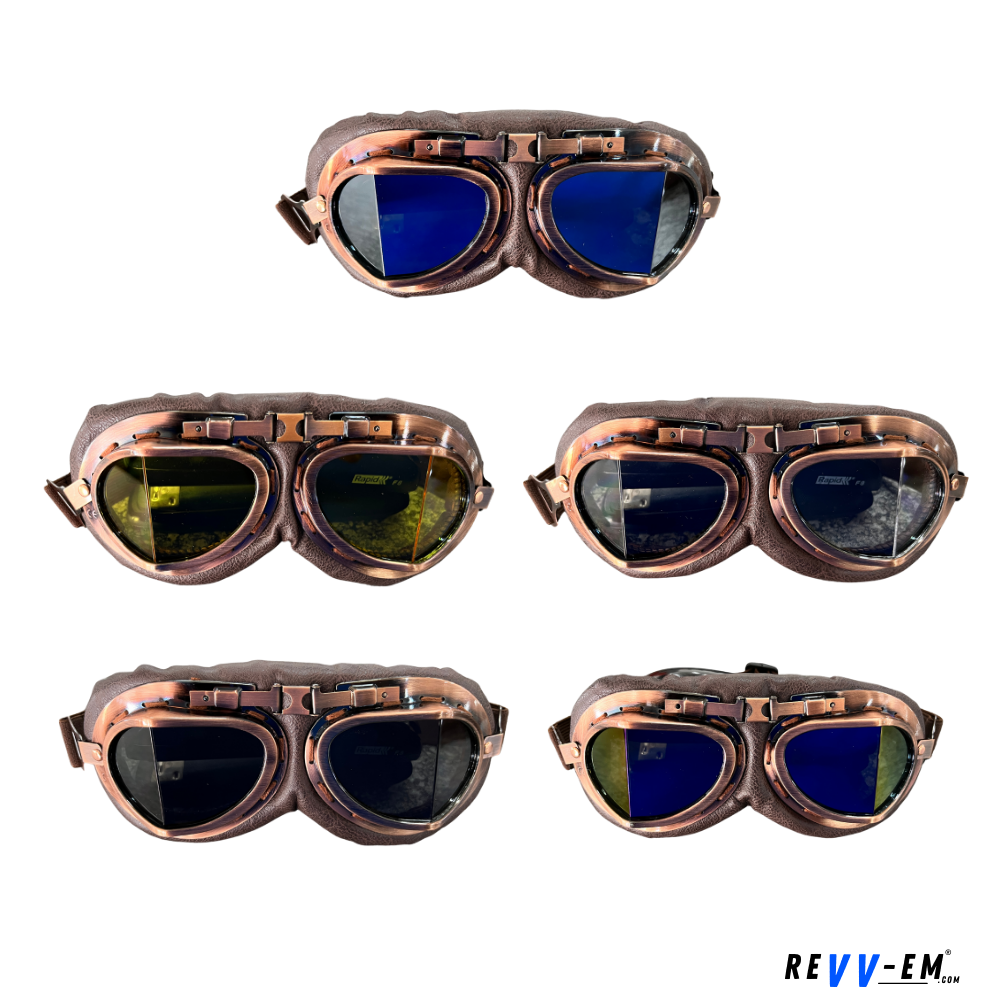 REVV-EM® Vintage Universal Usage Goggles