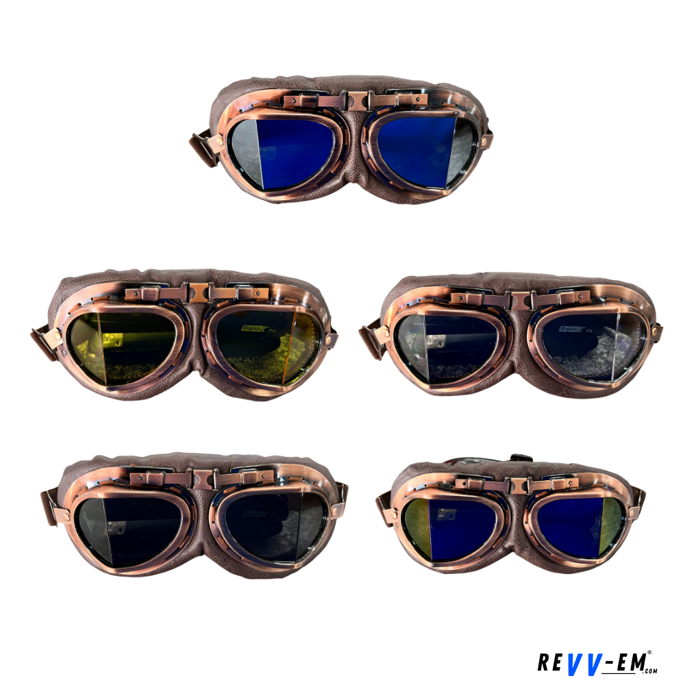 REVV-EM®  Vintage Universal Usage Goggles