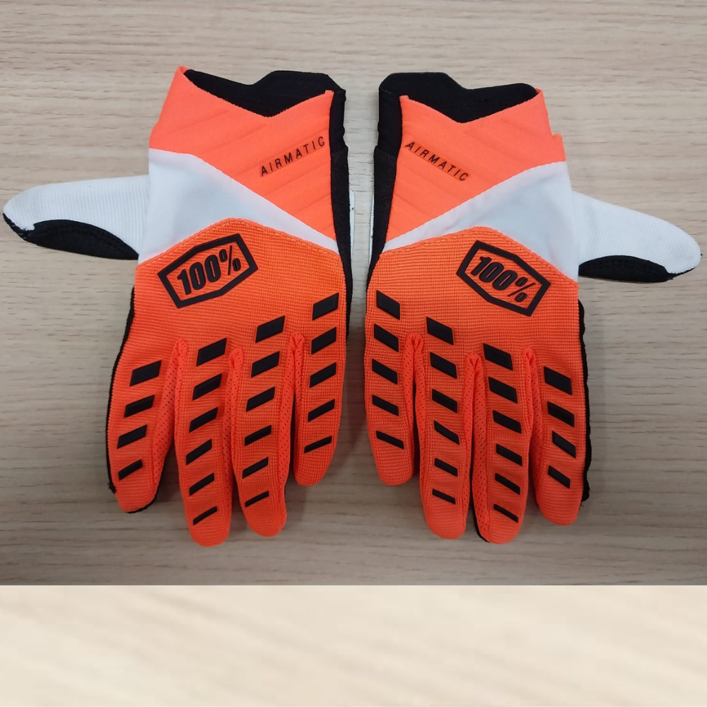 Pre-Loved (USED) 100% Airmatic Fluo Orange Gloves -(M)