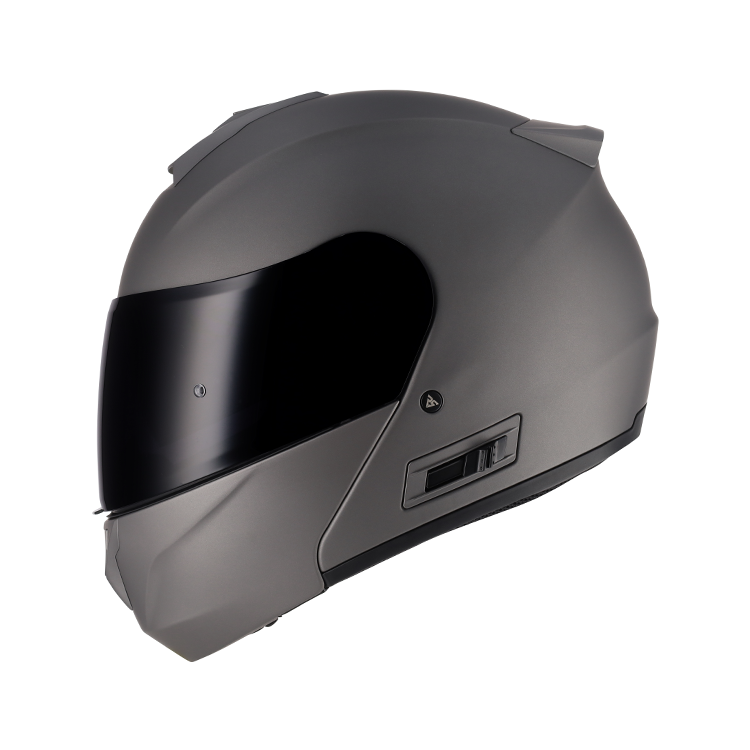 Spirit Fusion 2.0 Matt Metallic Charcoal Modular Helmet