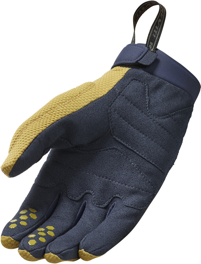 REV'IT! Massif Yellow/Blue Gloves