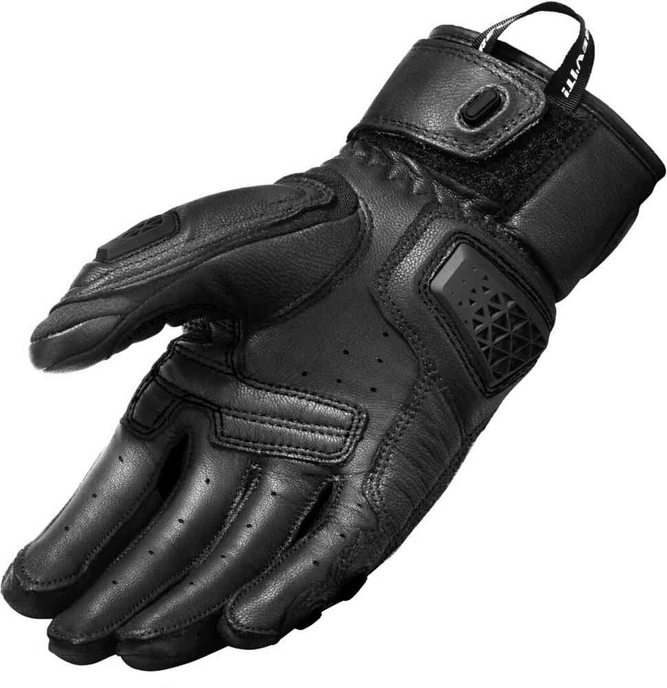 REV'IT! Sand 4 Black Motorcycle Gloves
