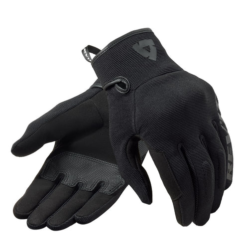 REV'IT! Access Black Motorcycle Gloves