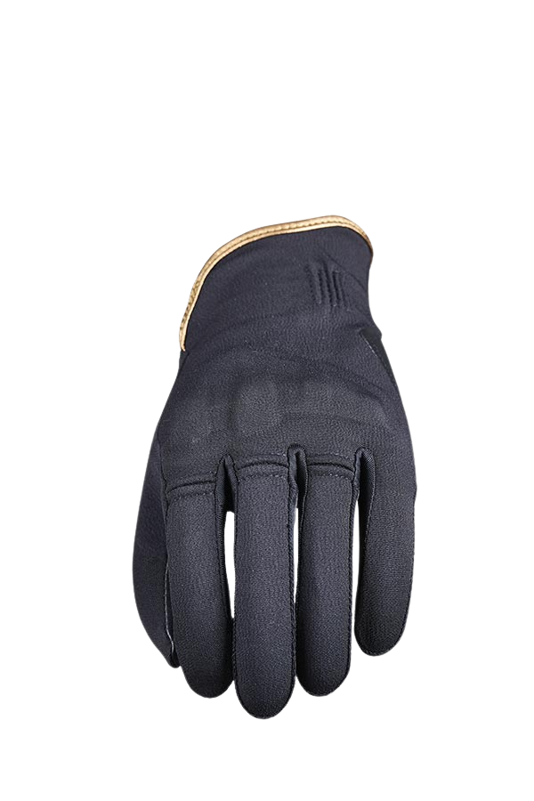 Five Gloves Flow Black/Copper Woman's Motorcycle Gloves