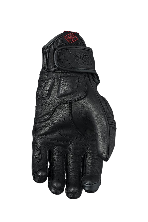 Five Gloves Kansas Black Woman's Motorcycle Gloves