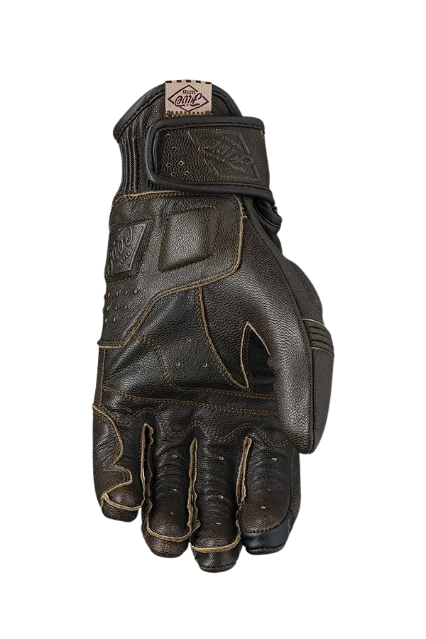 Five Gloves Kansas Brown Woman's Motorcycle Gloves
