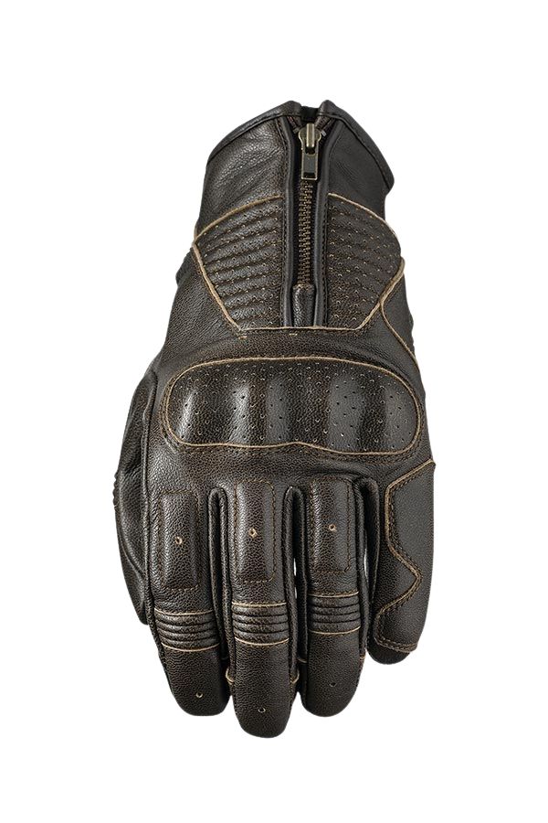 Five Gloves Kansas Brown Woman's Motorcycle Gloves