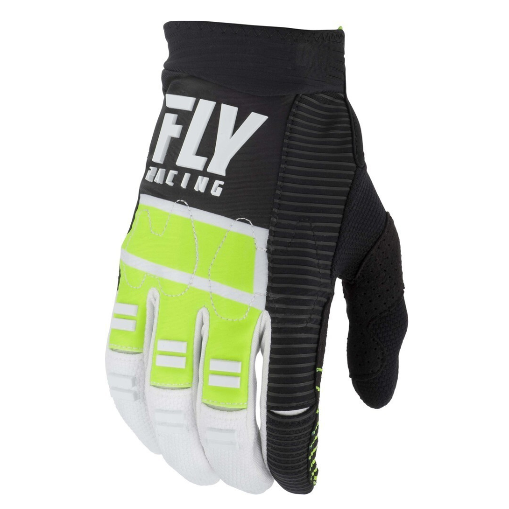 Fly Evo Hi-Vis/Black/White Gloves