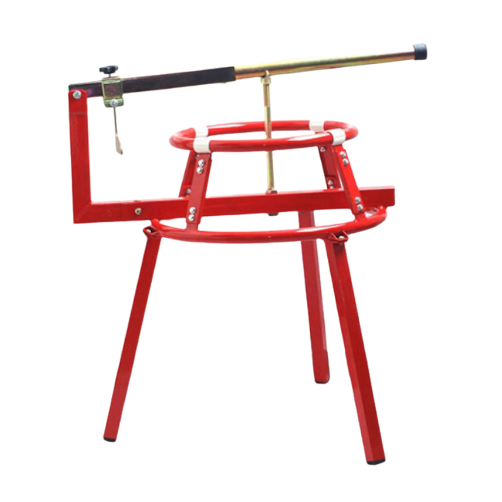 MC Auto: Sumomoto Motorcycle Red Tyre Changer/Bead Breaker With Legs