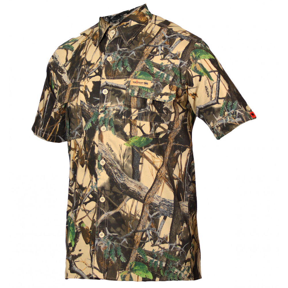 MC Auto: Sniper Africa 3D Adventure Short Sleeve Shirt