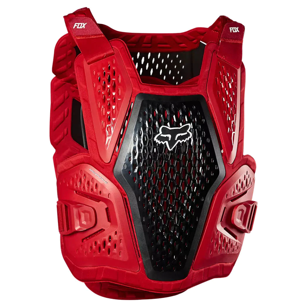 MC Auto: Fox RaceFrame Roost Flame Red Guard