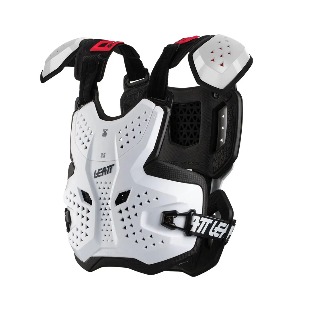 MC Auto: Leatt 3.5 Pro White Chest Protector