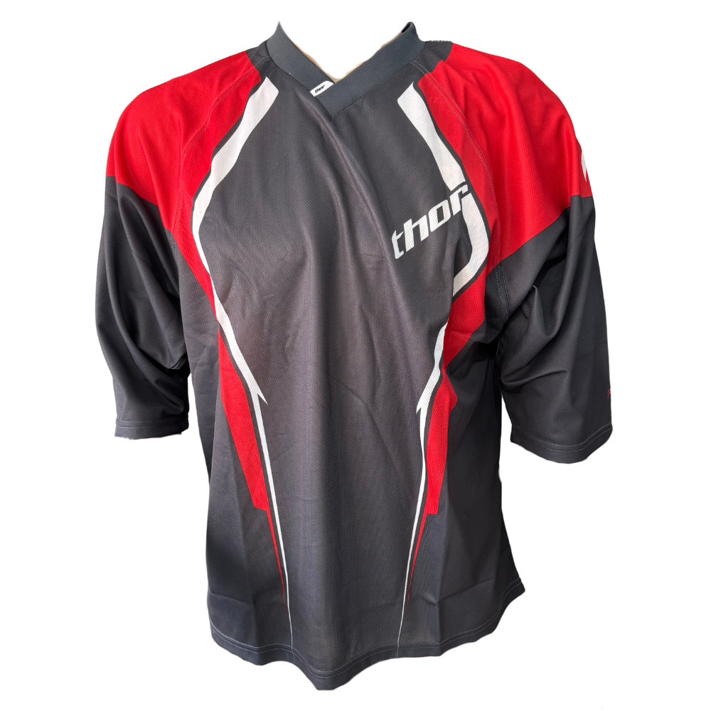 MC Auto: Thor Static Charcoal/Red Jersey
