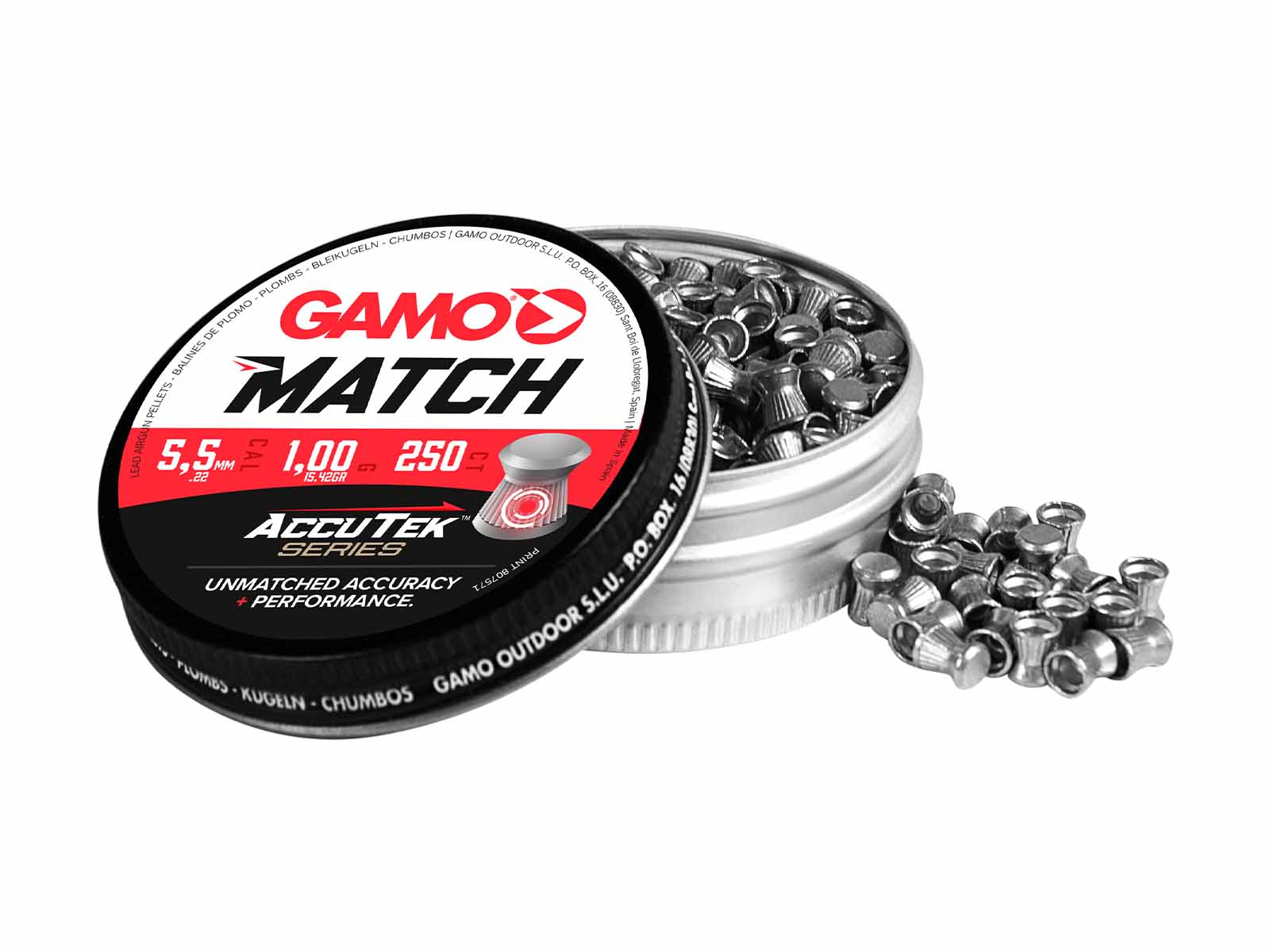 Gamo Match AccuTek 5.5mm Pellets