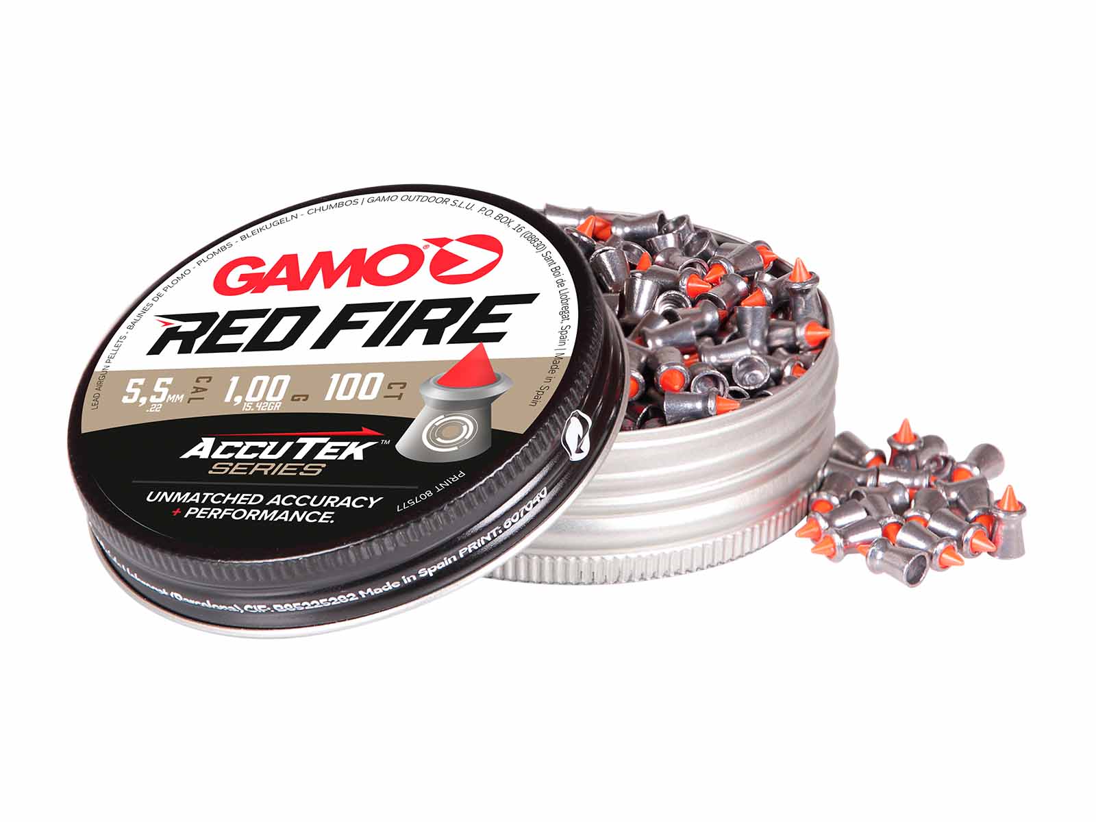 Gamo Red Fire AccuTek 5.5mm Pellets