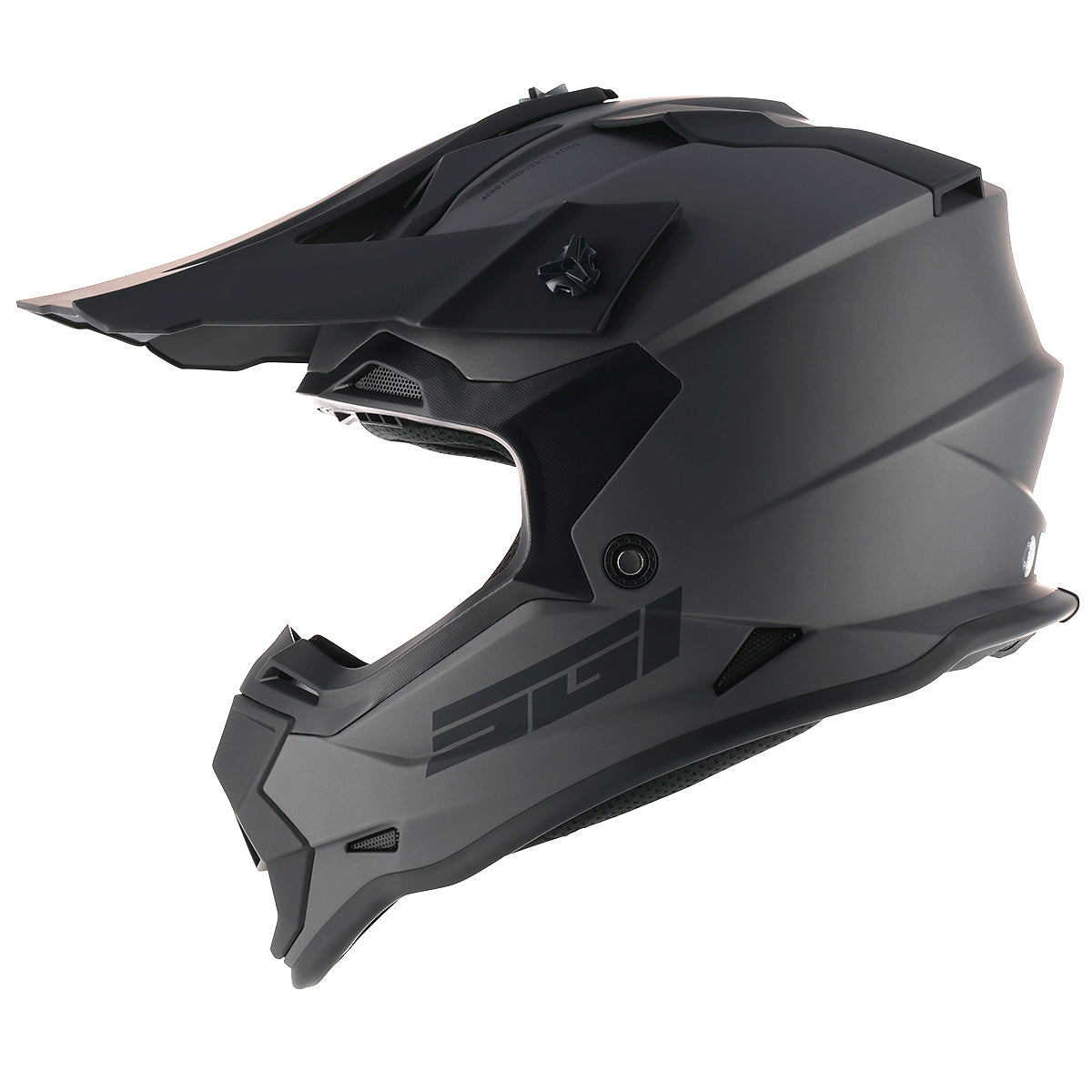 SGI Rapid Youth MX Gun-Metal Helmet