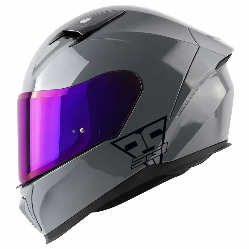 SGI Core Flat Grey Full Face Helmet