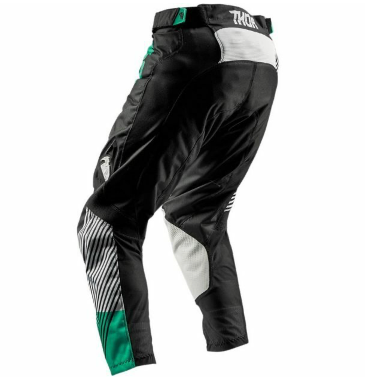 Thor Pulse Geo Black/Teal Pants