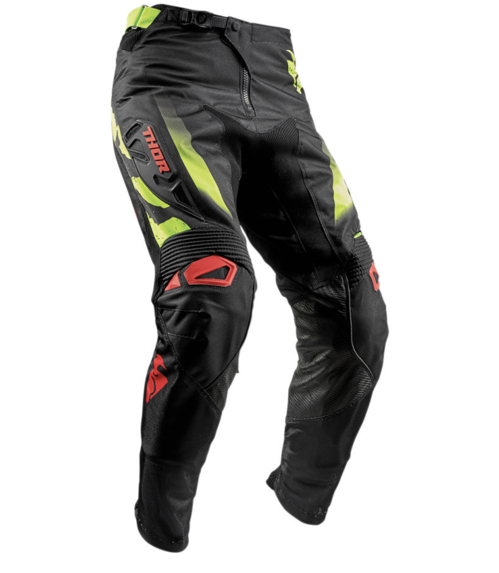 Thor Fuse Rampant Black/Red Pants