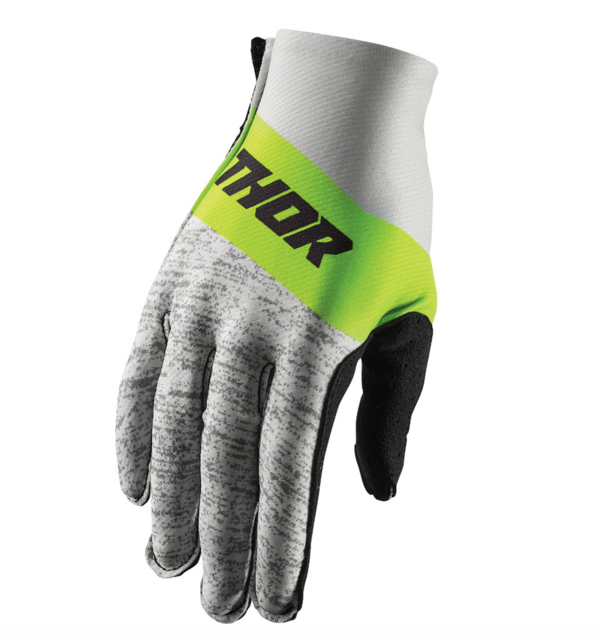 Thor Invert Black/Lime Gloves