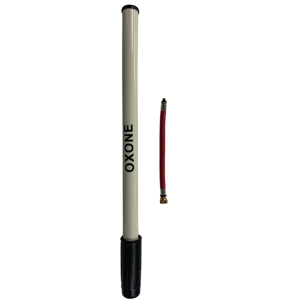 Oxone White PVC Bicycle Pump