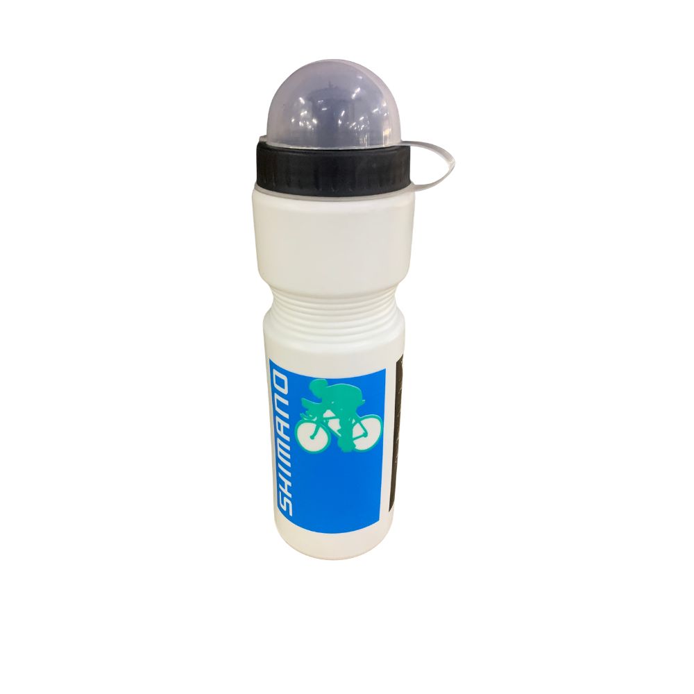 Shimano White Water Bottle + Cage