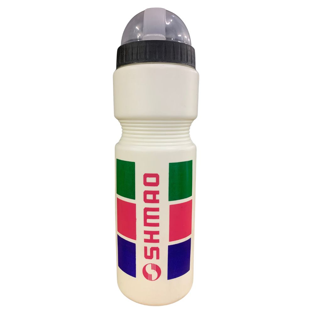 Shmao White Water Bottle + Cage
