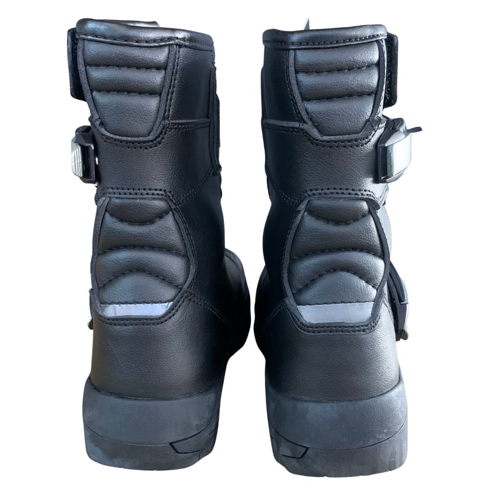VMoto Black Adventure Short Boots