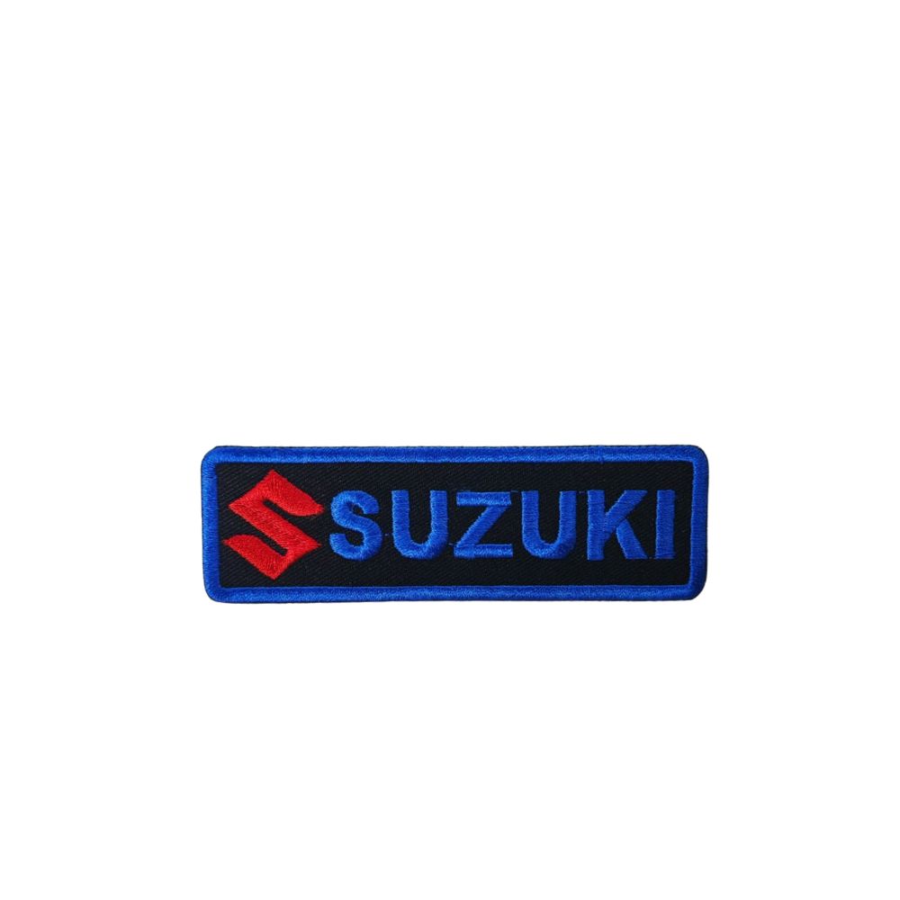 Motorcycle Waistcoat Patch With Suzuki