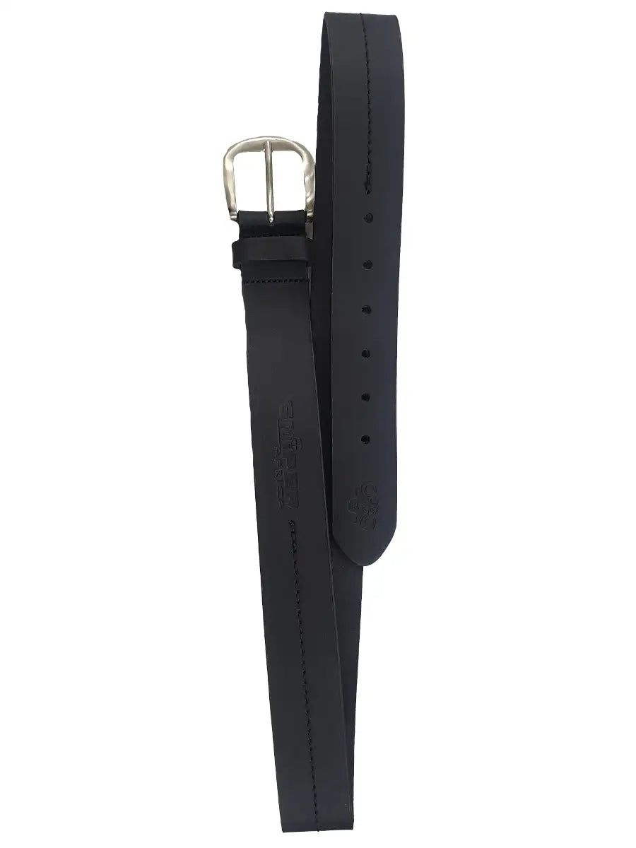 Sniper Africa Black Centre Stitch Leather Belt