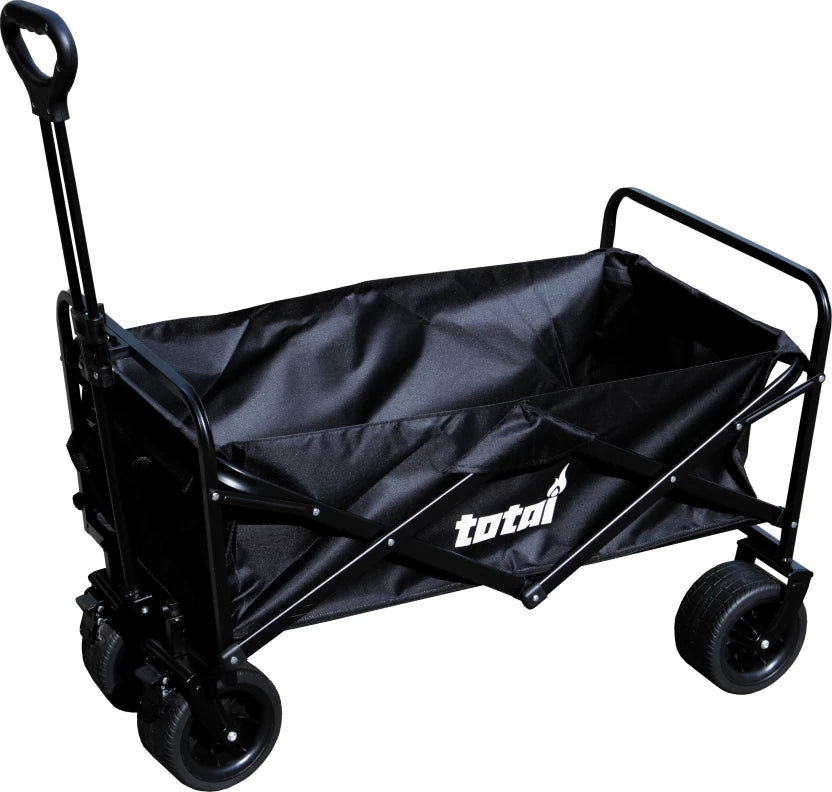 Totai Heavy Duty Black Foldable Camping Trolly