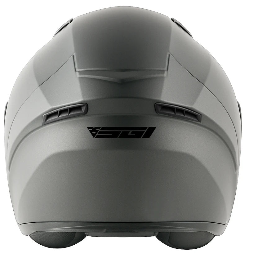SGI Core Gun-Metal Full Face Helmet