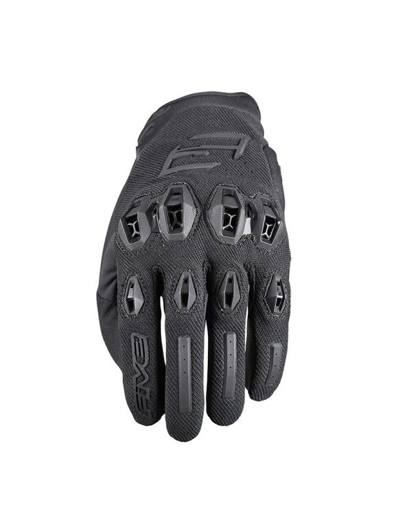 Five Gloves Stunt Evo 2 Black Woman's Motorcycle Gloves