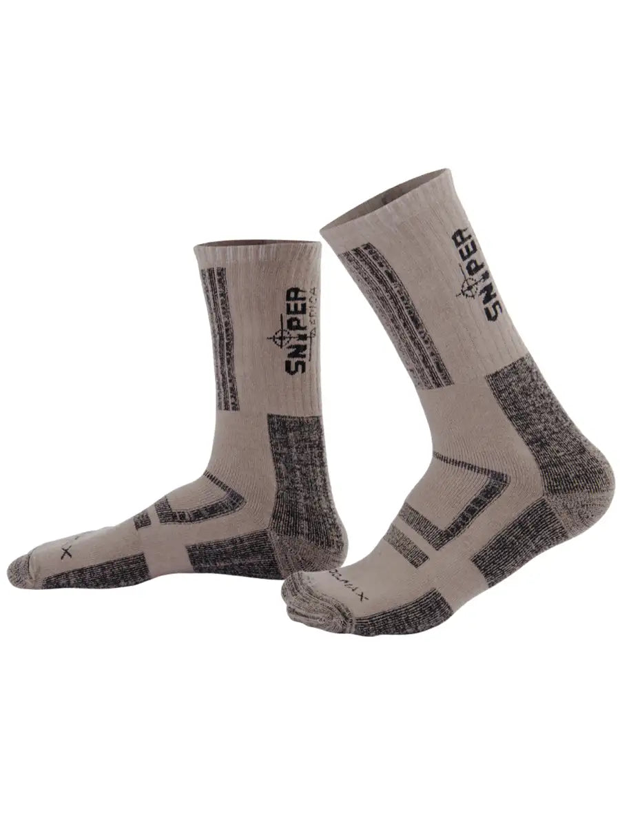 Sniper Africa Coolmax Khaki Socks