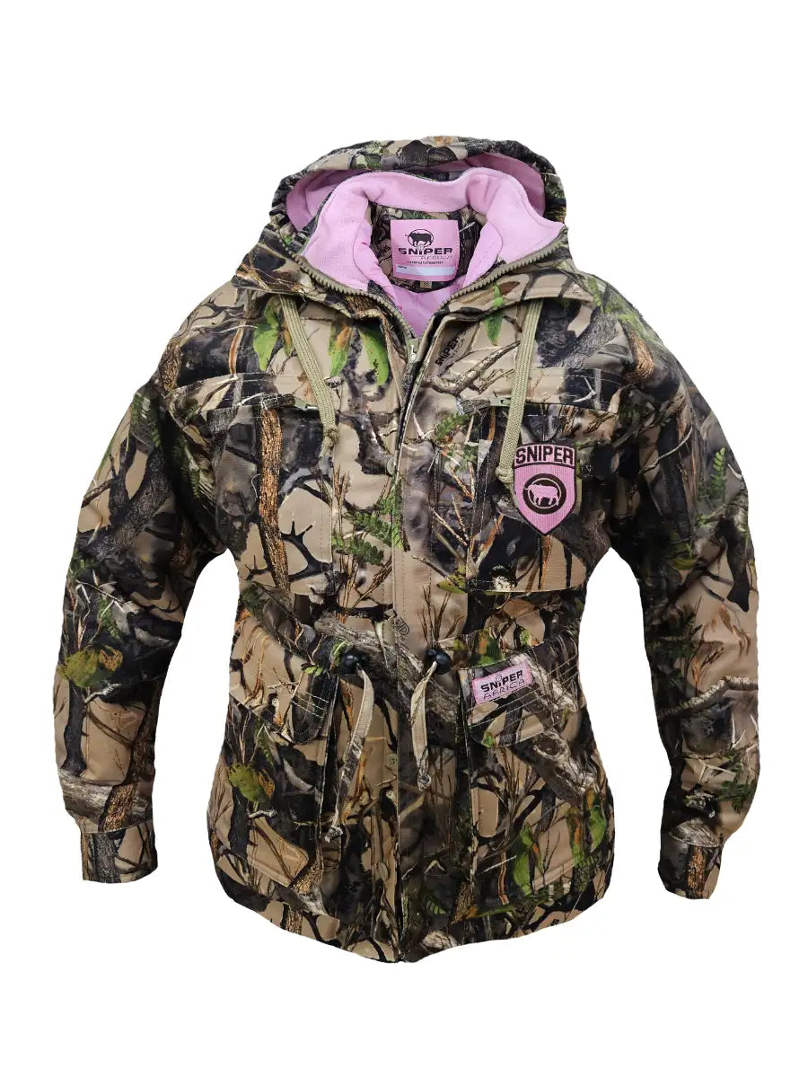 Sniper Africa 3D Ladies Storm Parka Jacket