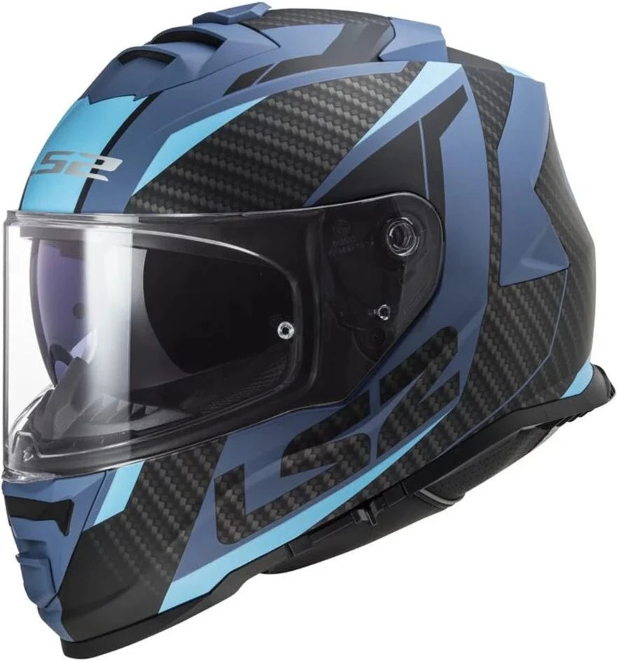 LS2 FF800 Storm II Racer Matt Blue Helmet