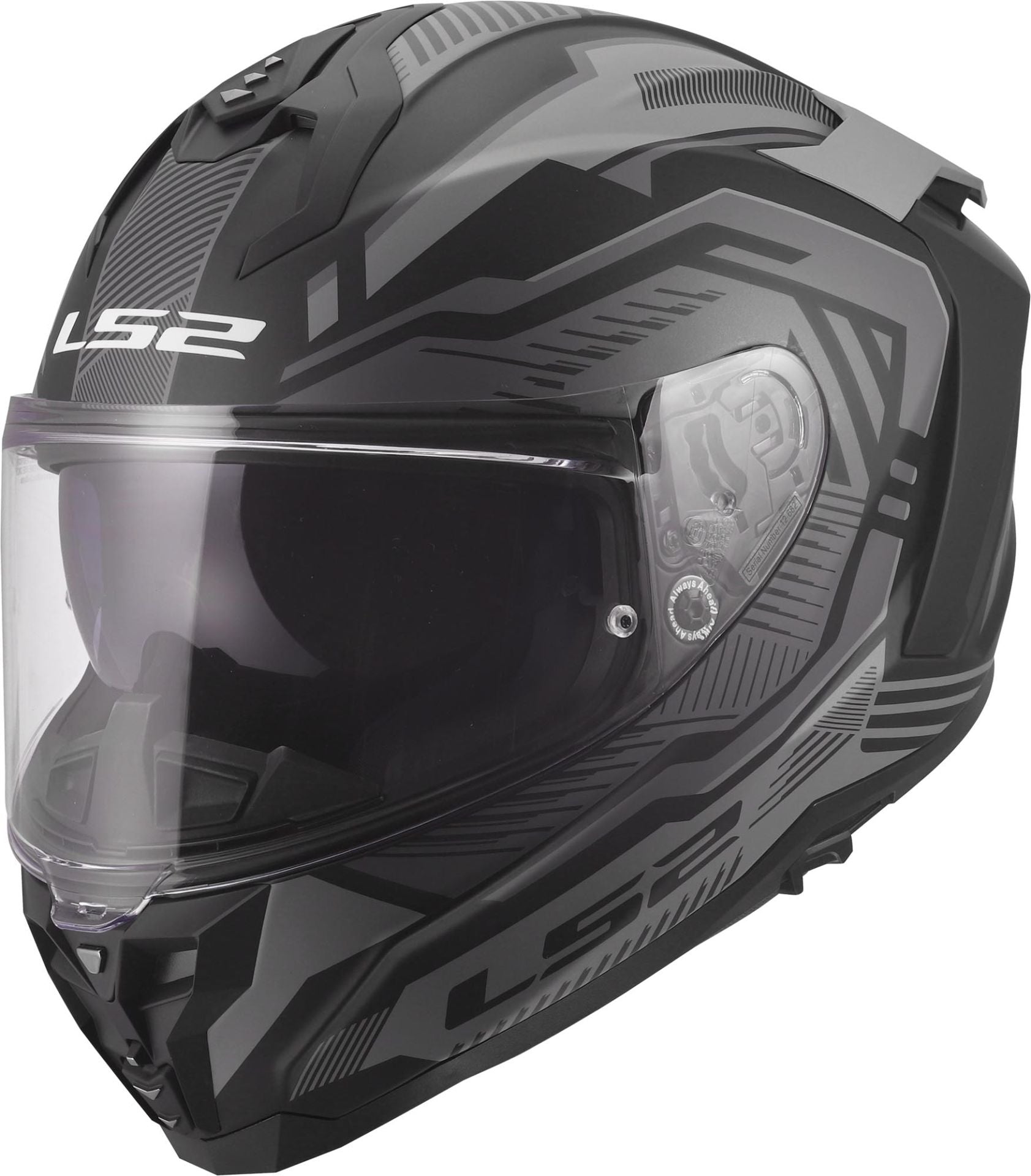 LS2 FF817 Challenger II Dravix Matt Grey Helmet