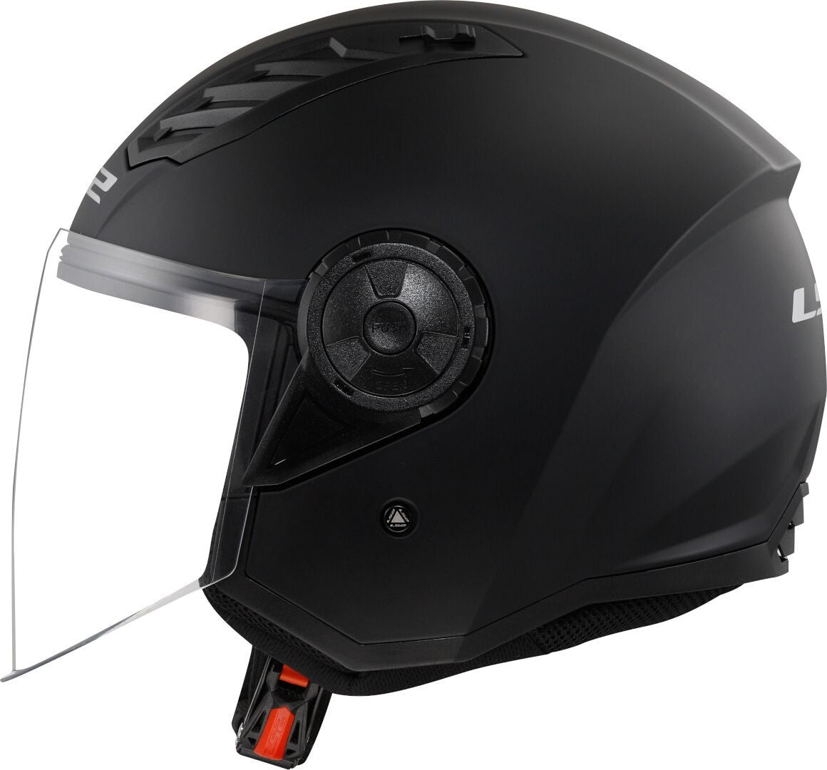 LS2 OF616 AirFlow II Matt Black Open Face Helmet