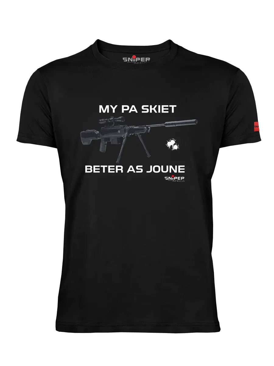 Sniper Africa Black Short Sleeve My Pa T-Shirt