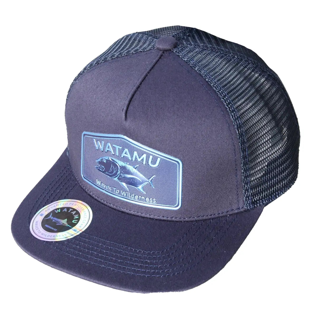 Watamu Metallic Grouper Navy Cap