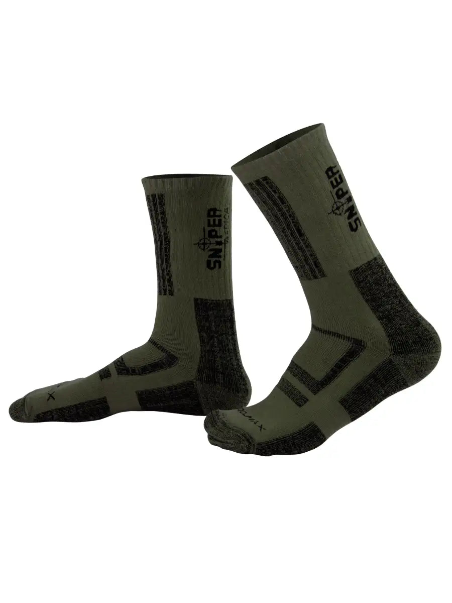 Sniper Africa Coolmax Olive Socks