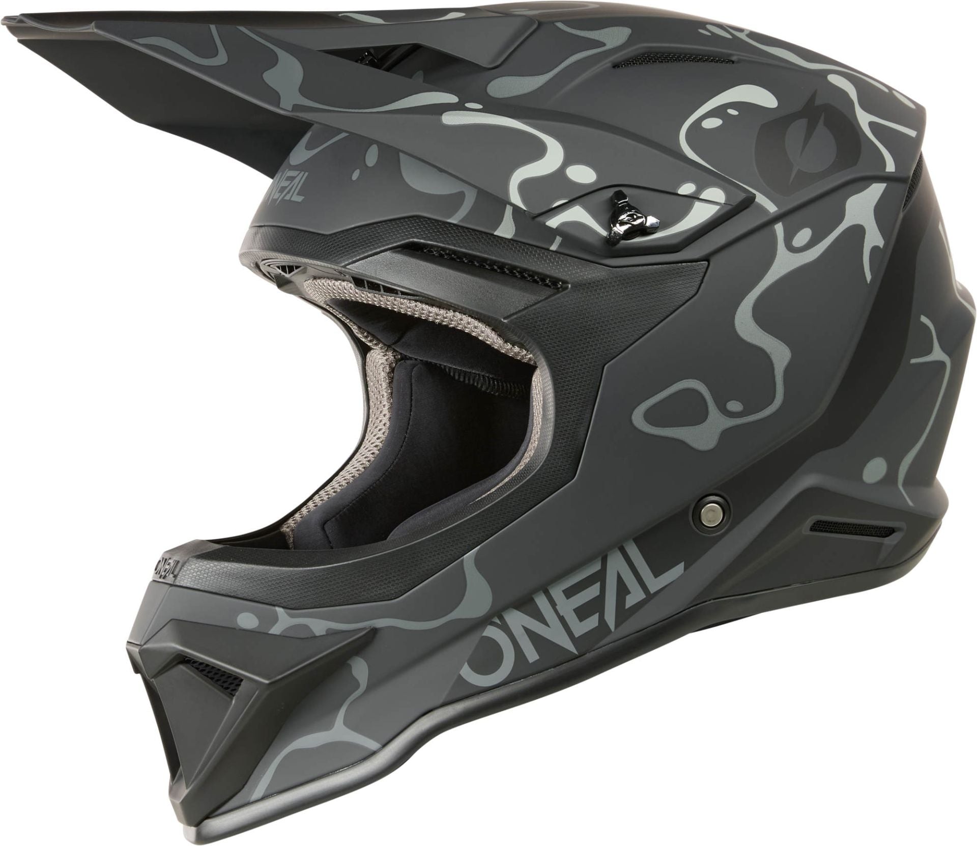 O'Neal 1S Splash V.26 Black/Grey Helmet